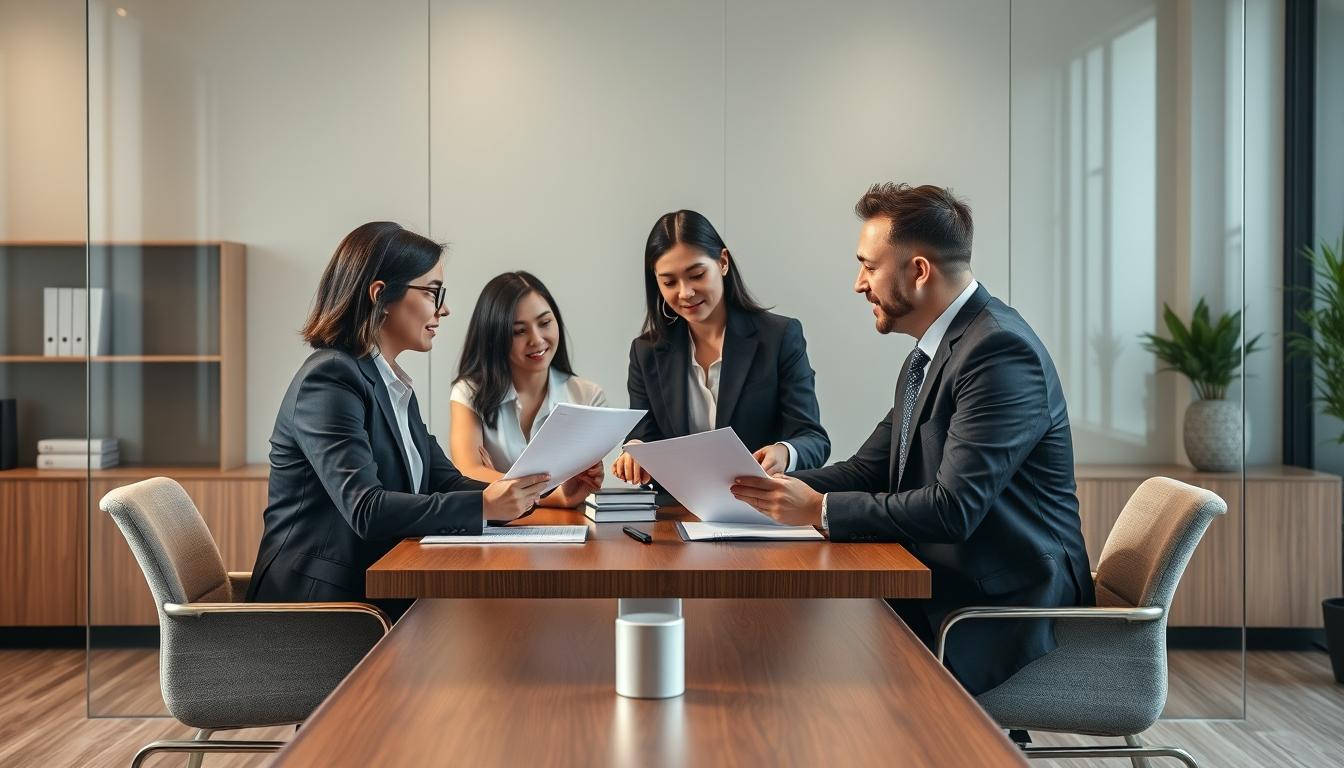 Senior legal support team